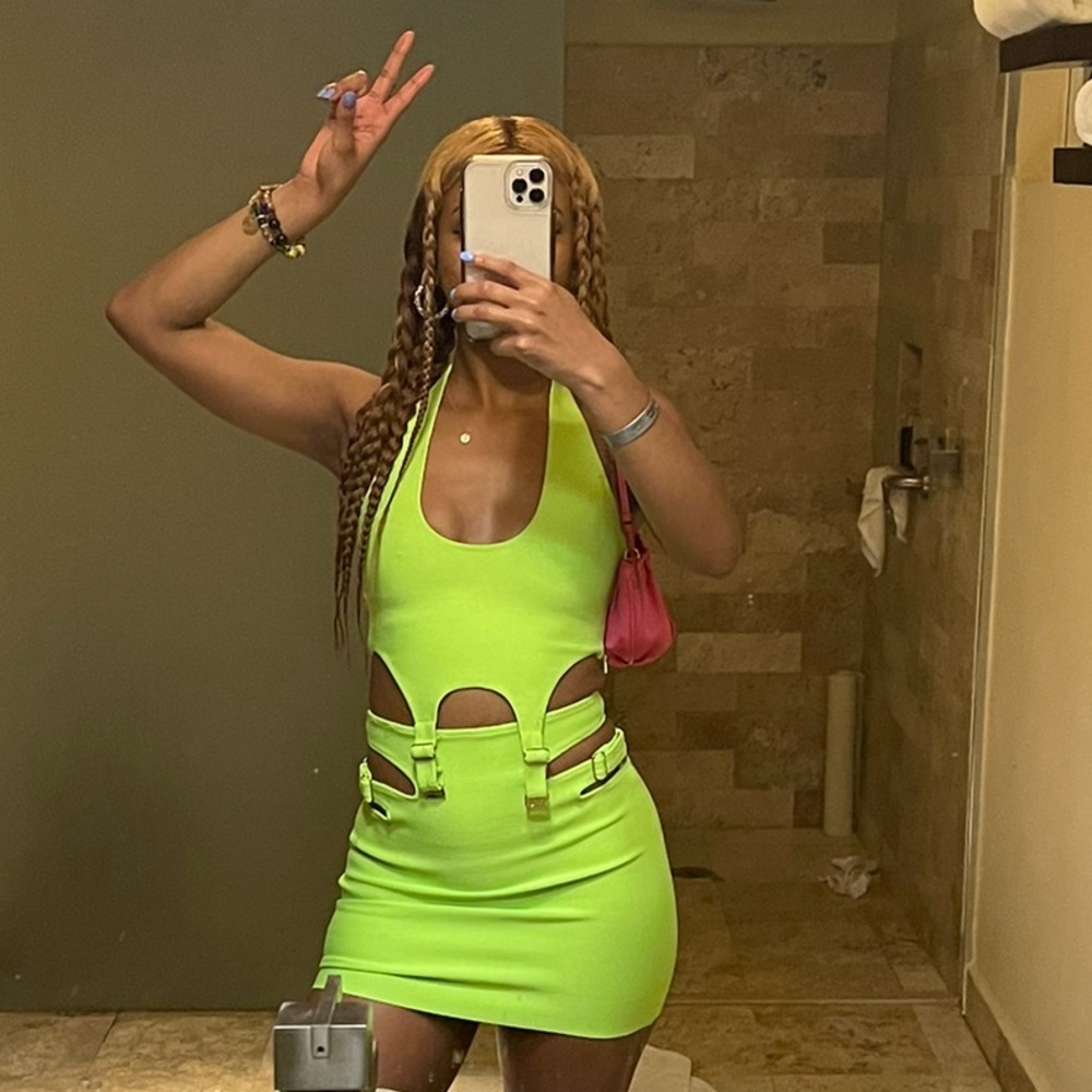 AKIRA Neon Green Set